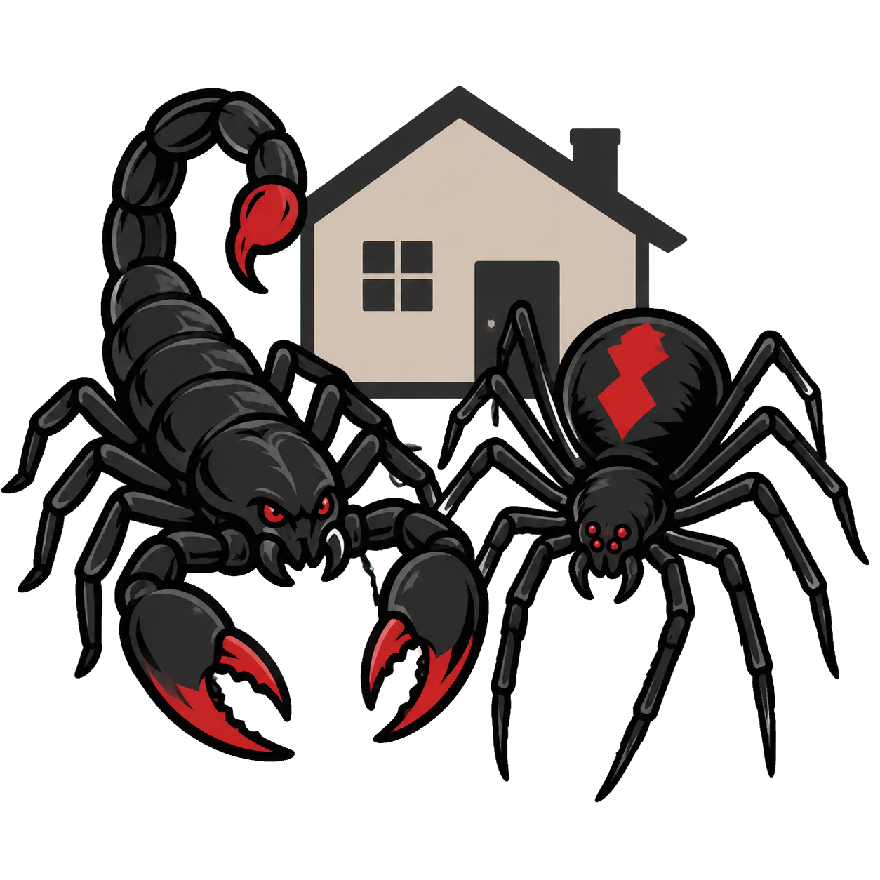 Escorpião e aranha em residência - controle em Fortaleza